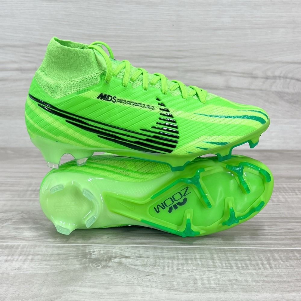 Nike Zoom Superfly 9 MDS Elite FG Mens 5 / Women's 6.5 Green Strike FJ7186 300